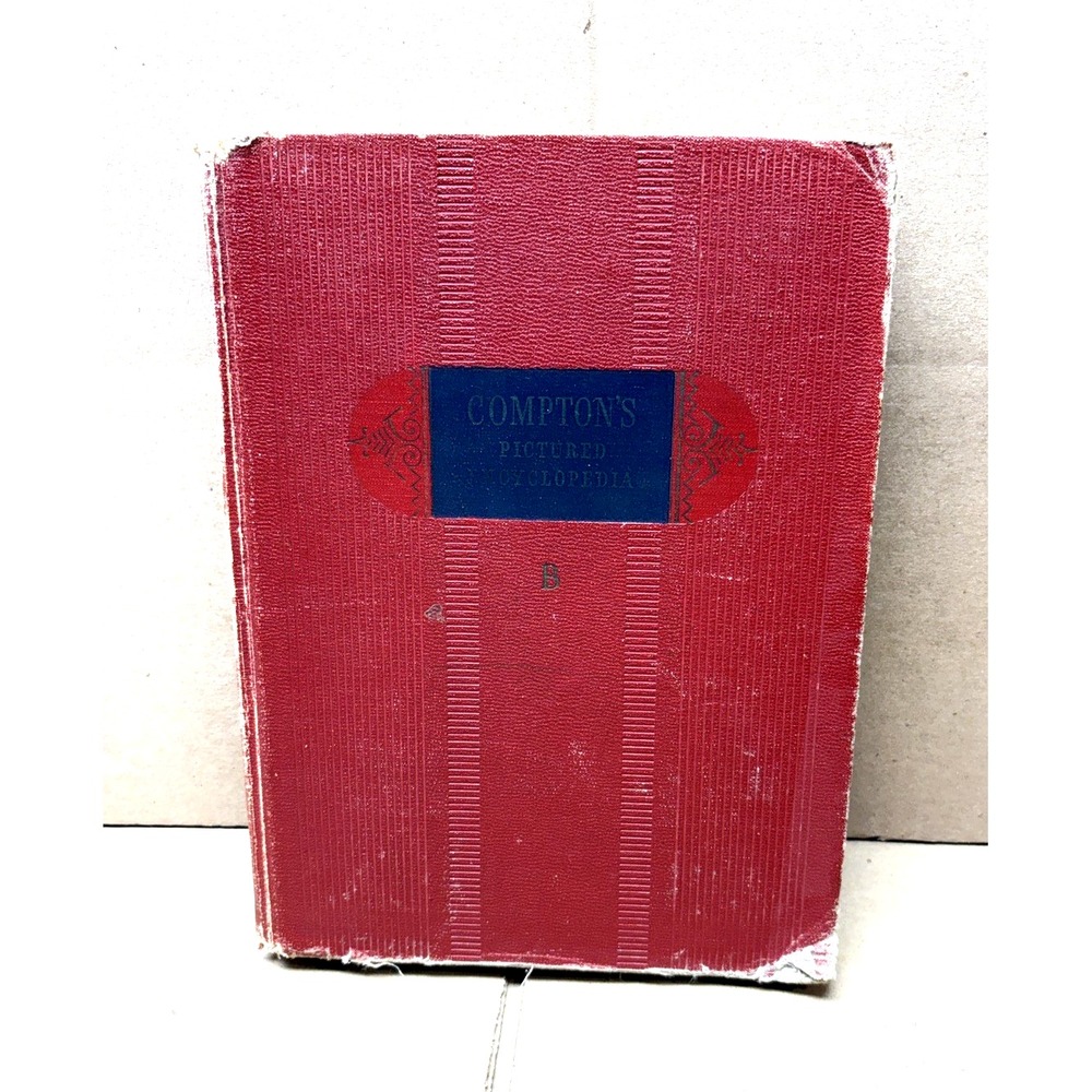 Compton's picture encyclopedia B vtg